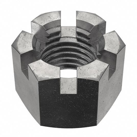 Slotted Castle, M24-3.00 Thread Size, Castle Nut - 178P94|L12000.240. ...