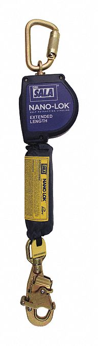 CORDE ASSURANCE AUTORETRACTABLE,BLEU