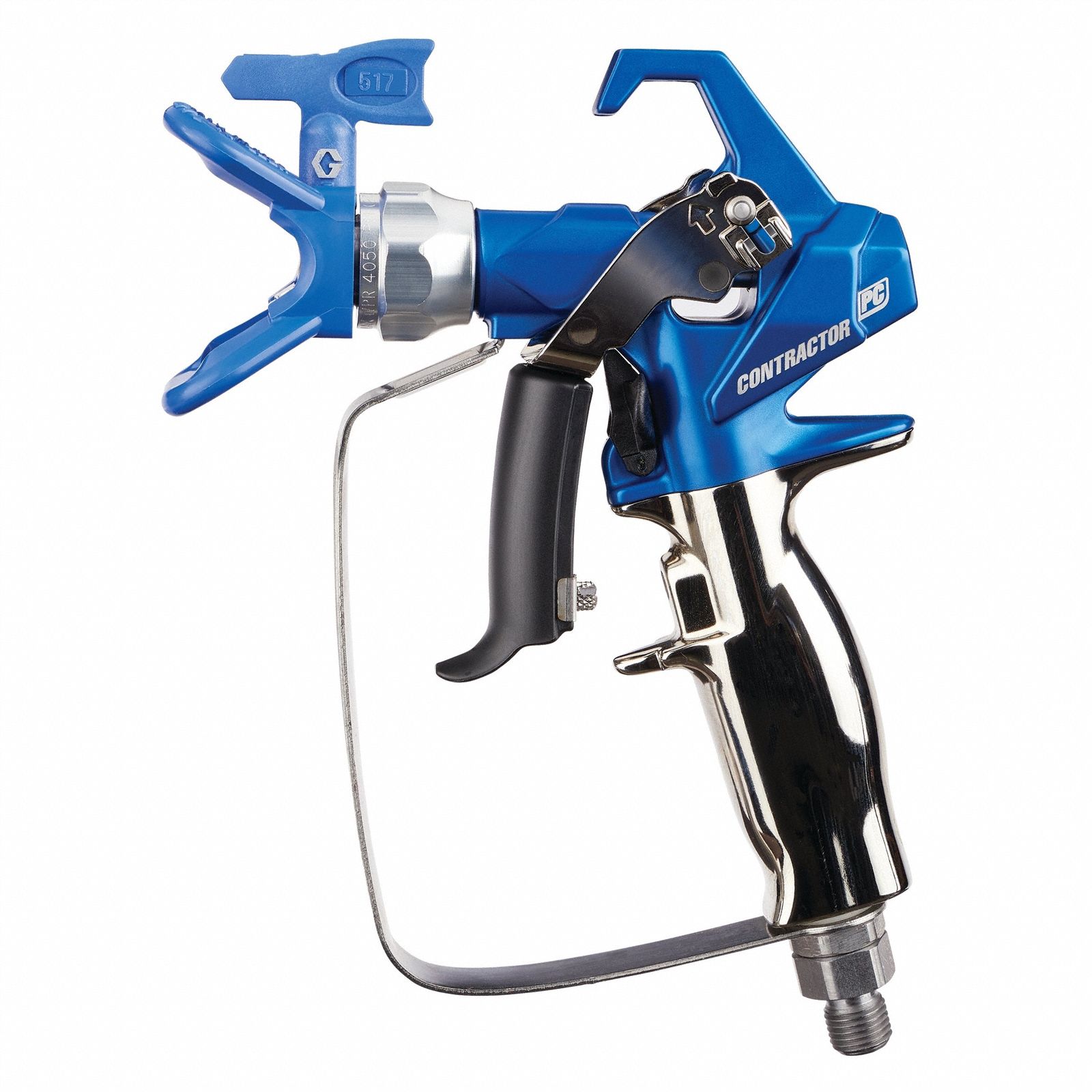 Spray Gun Kit: Airless, 10 in to 10 in, 1/4 in Air Inlet Size, Coatings/Lacquers/Paints/Stains