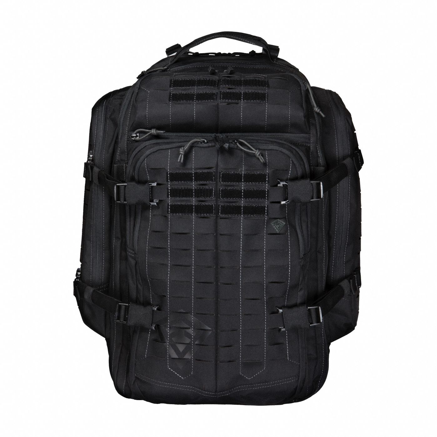 Tactical Assault Bag: Black, 500D/1000D Water Resistant Nylon, 3, 794 cu in Holds