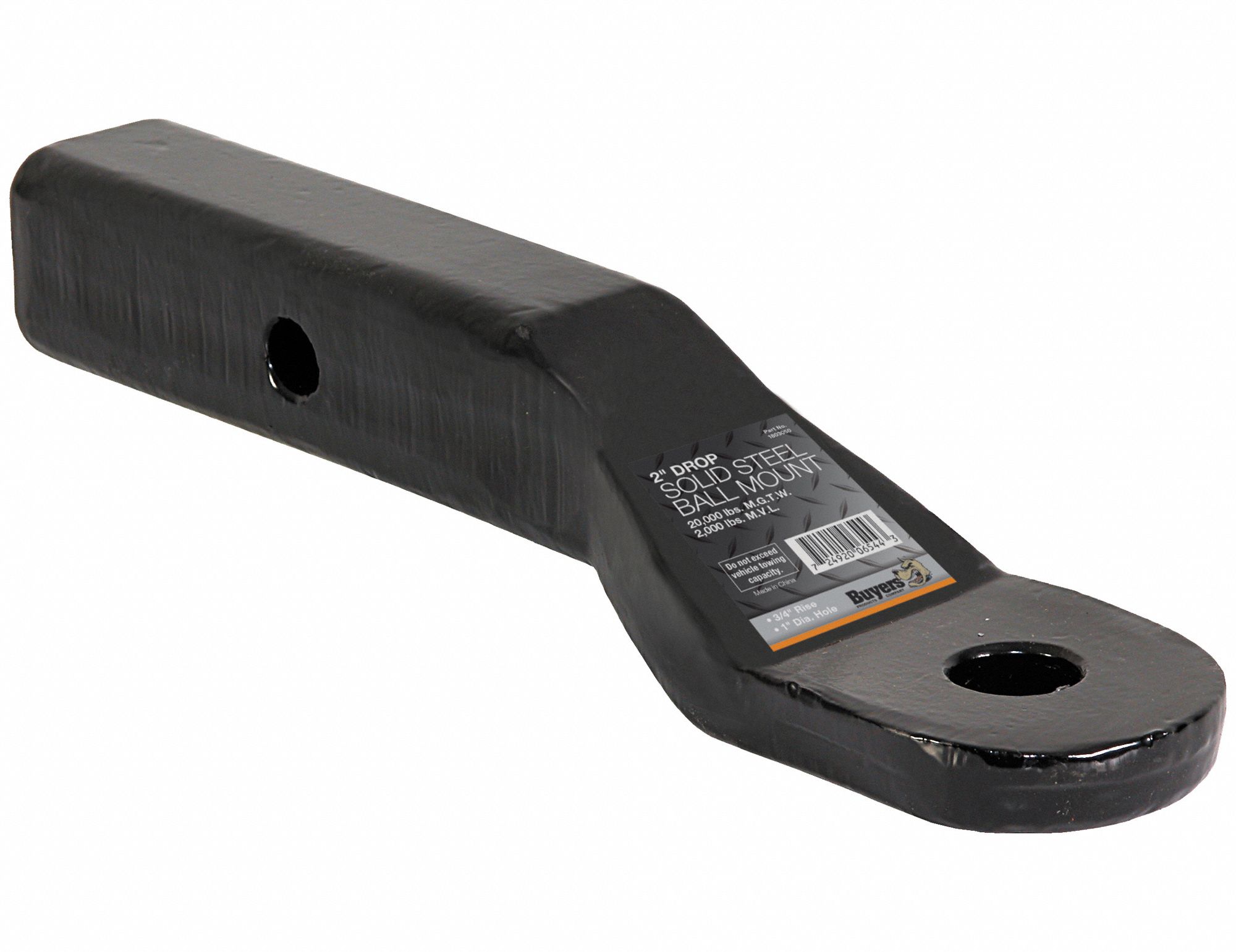 Ball Mount: IV/V, 1 in Compatible Ball Shank Dia, Ball Mount Ball Mount, 11.73 lb Wt