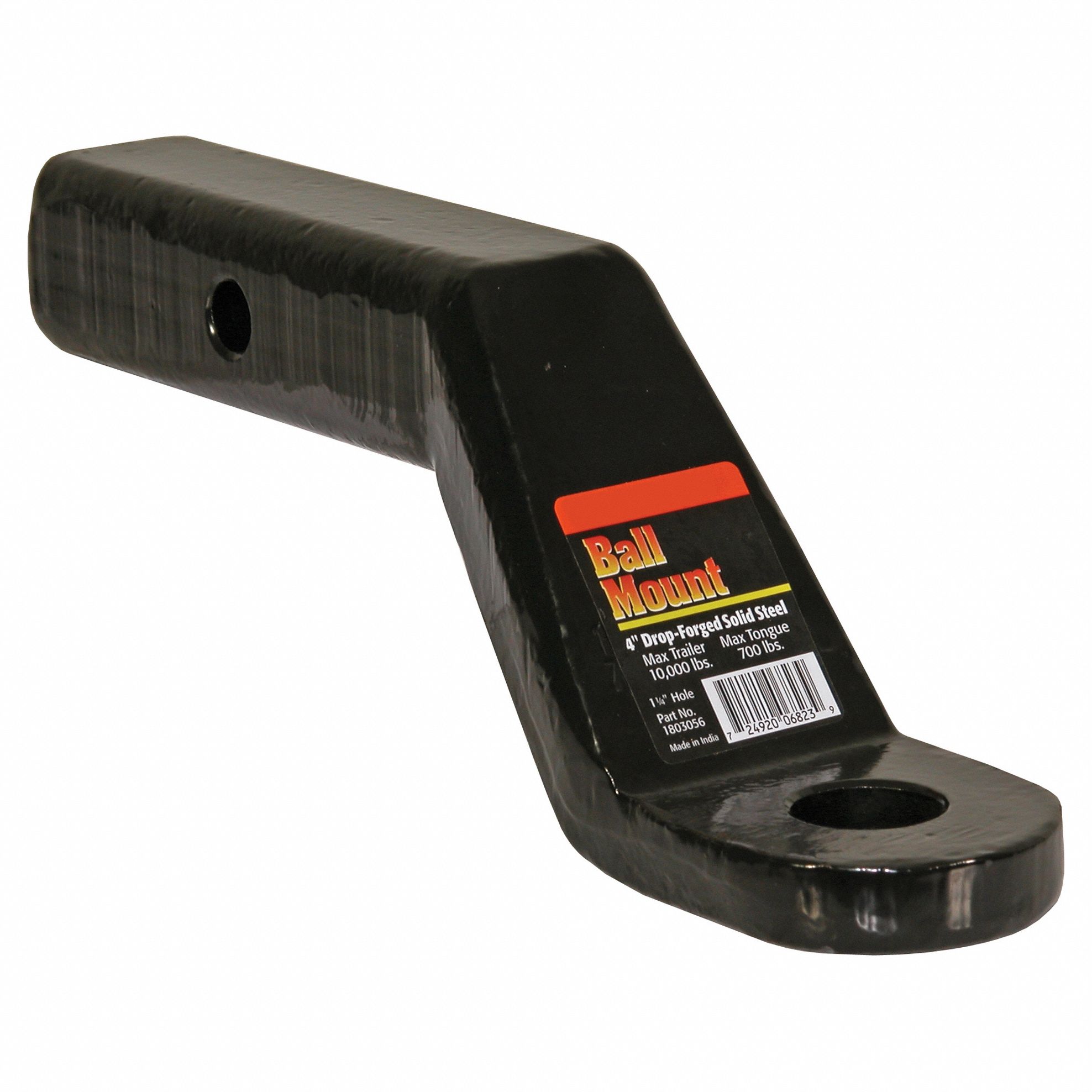 Ball Mount: IV/V, 1 1/4 in Compatible Ball Shank Dia, Ball Mount Ball Mount