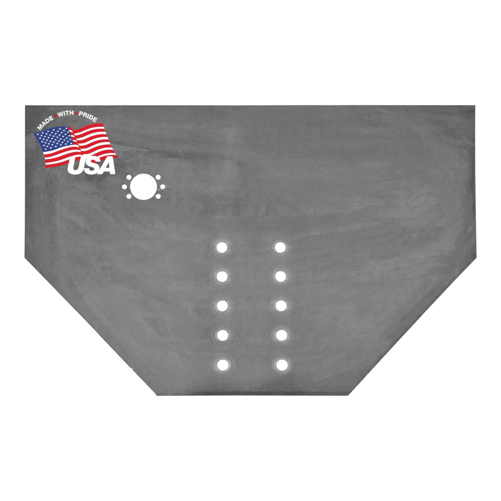 Hitch Plate: 34 1/2 in Overall Lg, 34 1/2 in Overall Wd, 22 1/2 in Ht, 1 in Thick