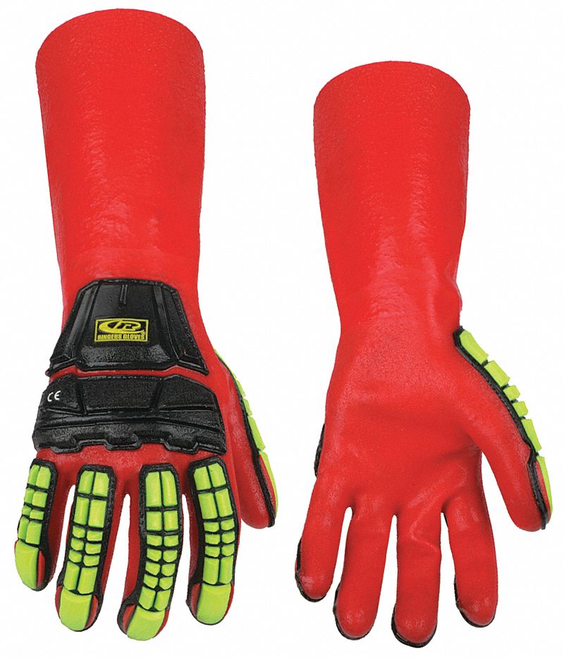 GANTS R-CHEM RESIST CHOCS,MANCHET COURTE