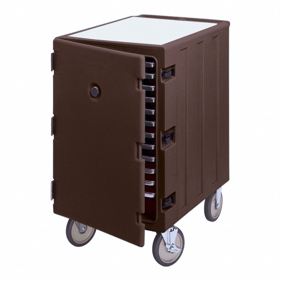 Food Transport Cart: 18 x 26 in Box, 18 3/8 x 26 1/8 x 25 7/8 in Compartment Size