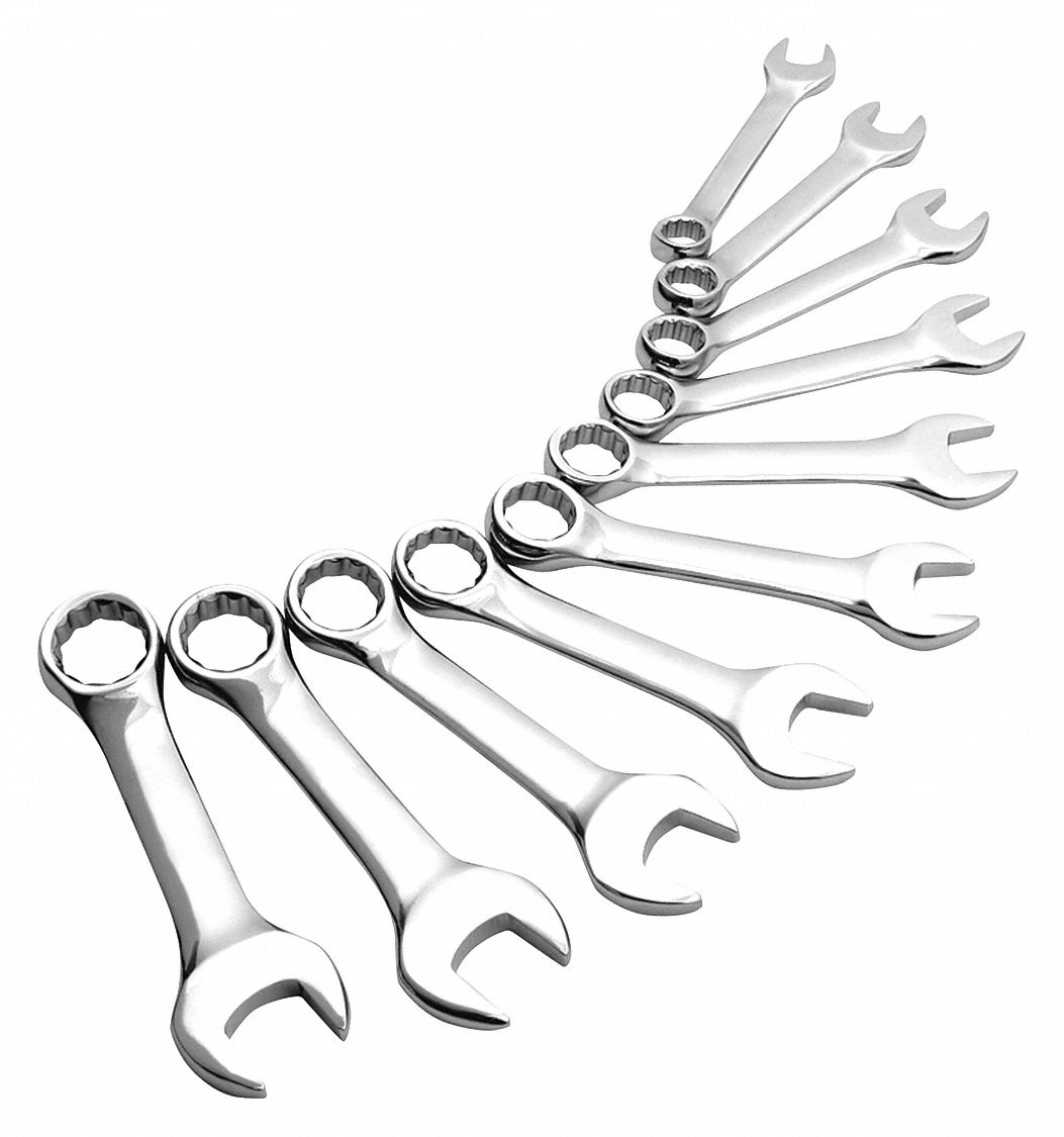Master Stubby Combo Wrench Set 10 pcs.