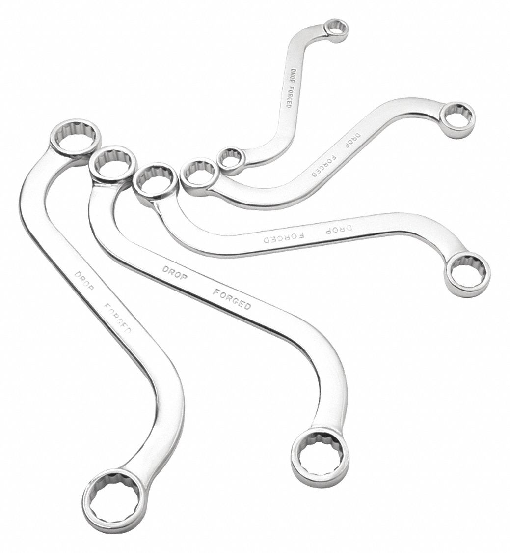 S-Style Wrench Set Metric 5 pcs.
