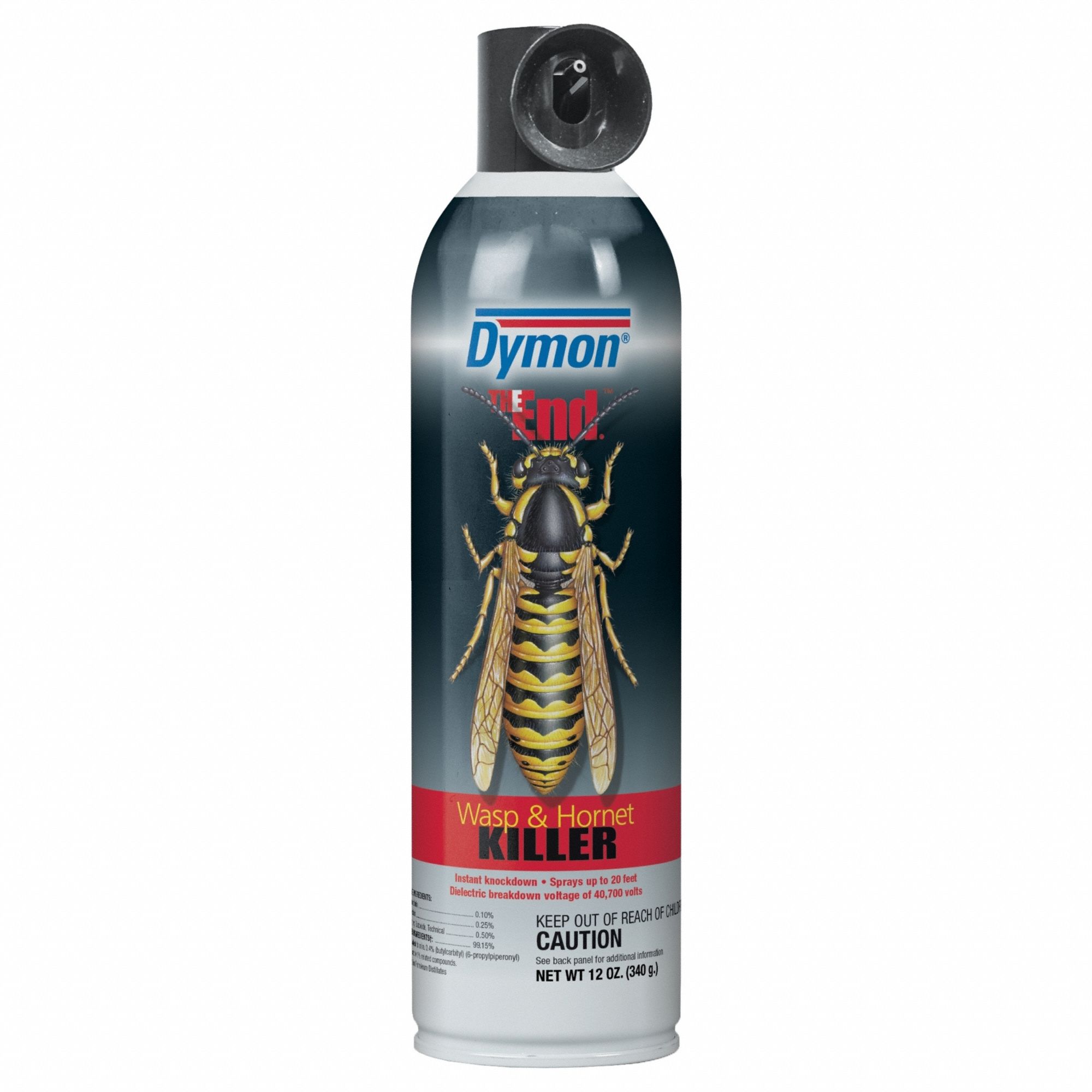 Wasp and Hornet Killer: Aerosol, Permethrin/Piperonyl Butoxide/Tetramethrin, DEET-Free