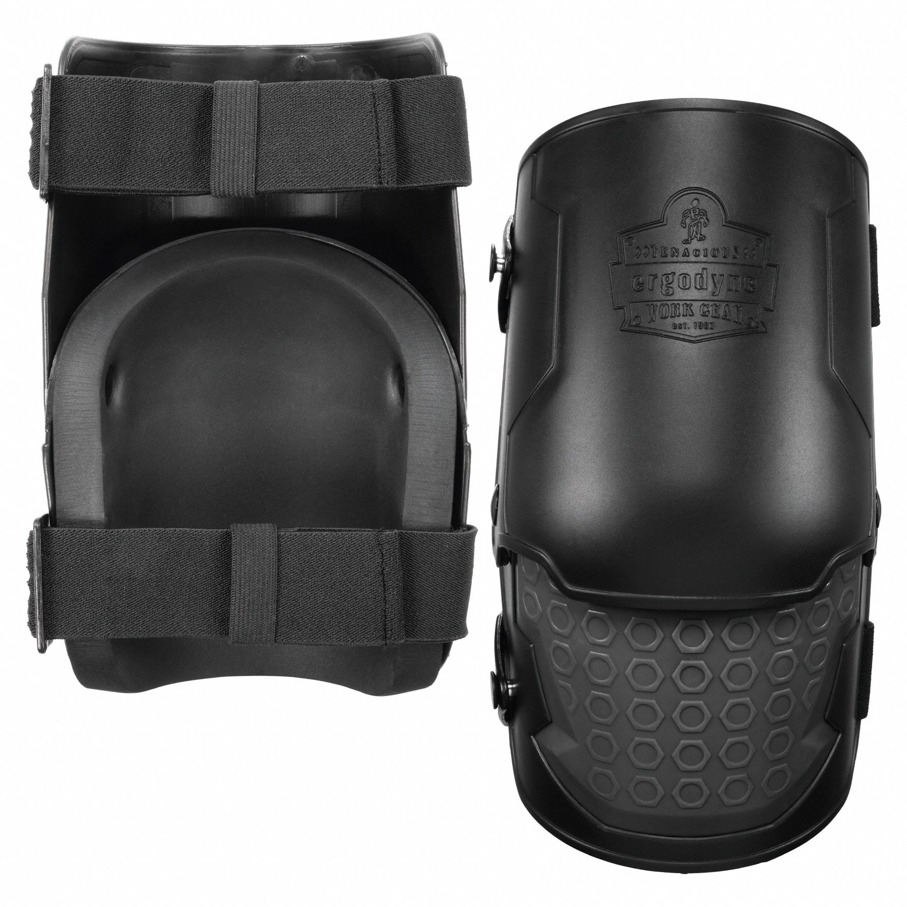 Knee Pad: Universal, 2 Straps, Buckle, 1 PR