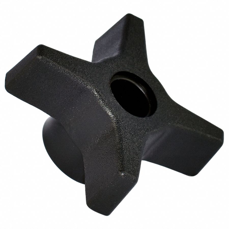 Clamping Knobs 4-Arm Knob Thru-hole M8