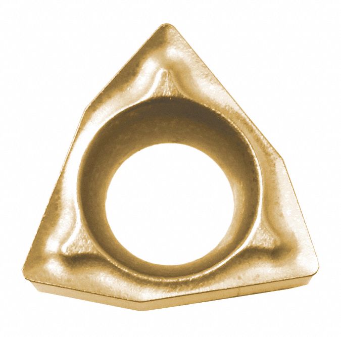 Trigon Turning Insert,PVD Cermett Grainger