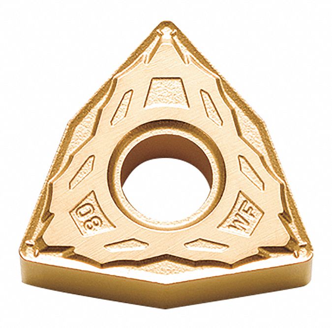 Trigon Turning Insert, CVD Carbide