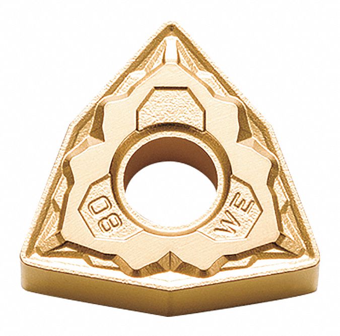 Trigon Turning Insert, CVD Carbide