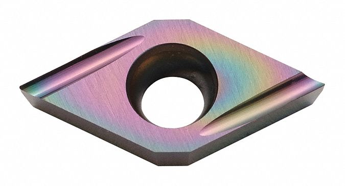 Turning Insert, Diamond, DCET 32505MFLU