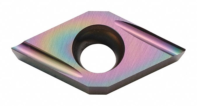 KYOCERA, Right Hand, 5/32 in Thick, Diamond Turning Insert