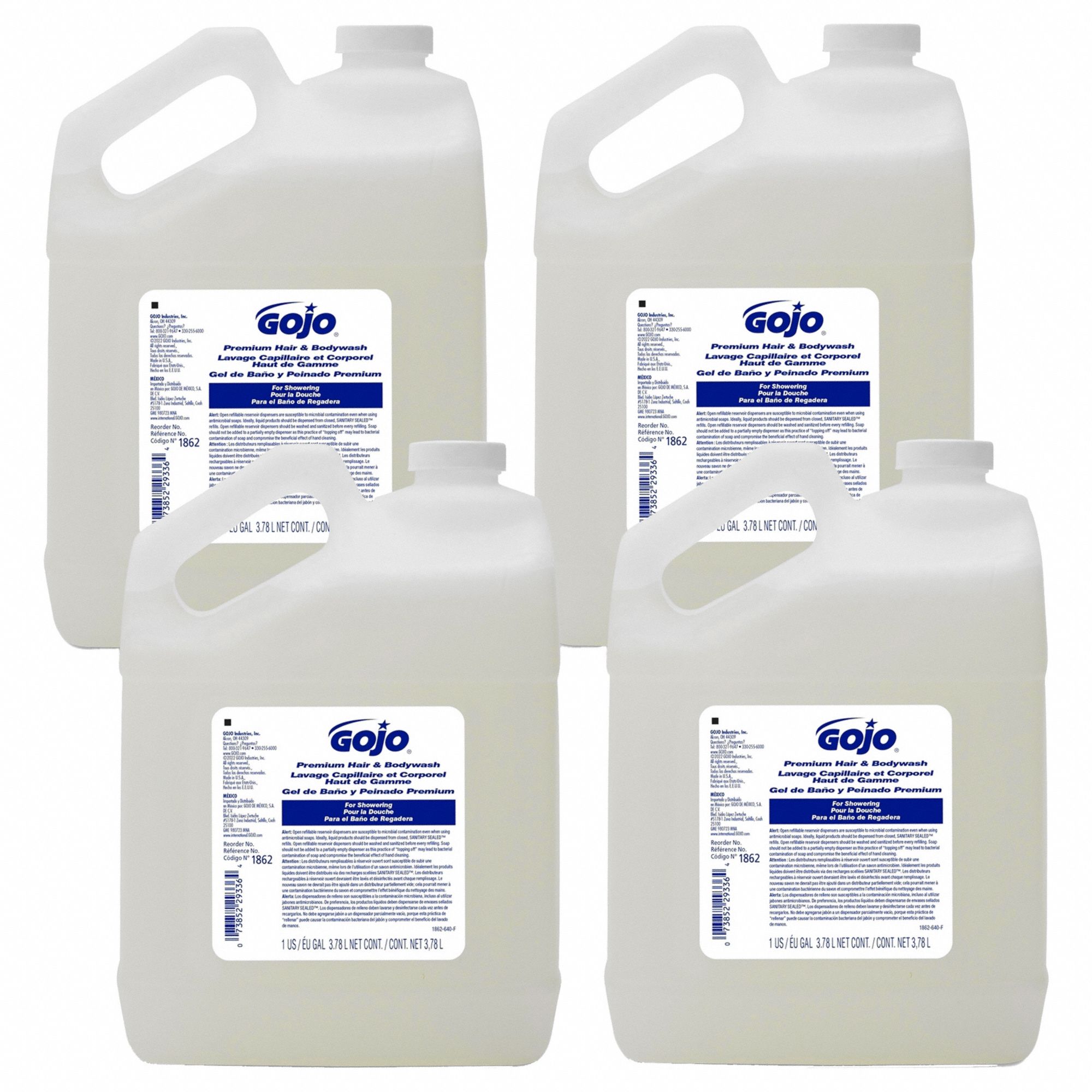 Body Wash/Sham Combo 1 gal Waterfall PK4