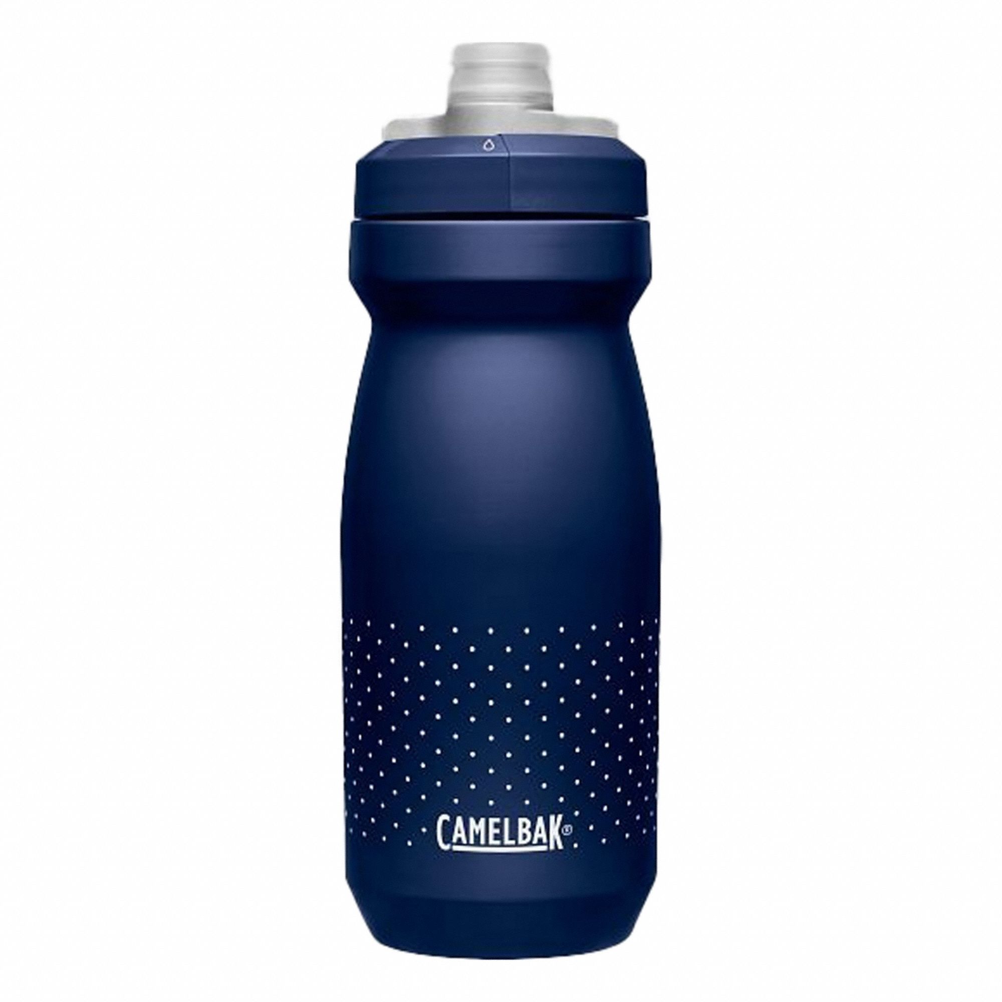 Bottle: 21 oz Capacity, Blue, Polypropylene, BPA-Free, 8 1/4 in Overall Ht, Bottle