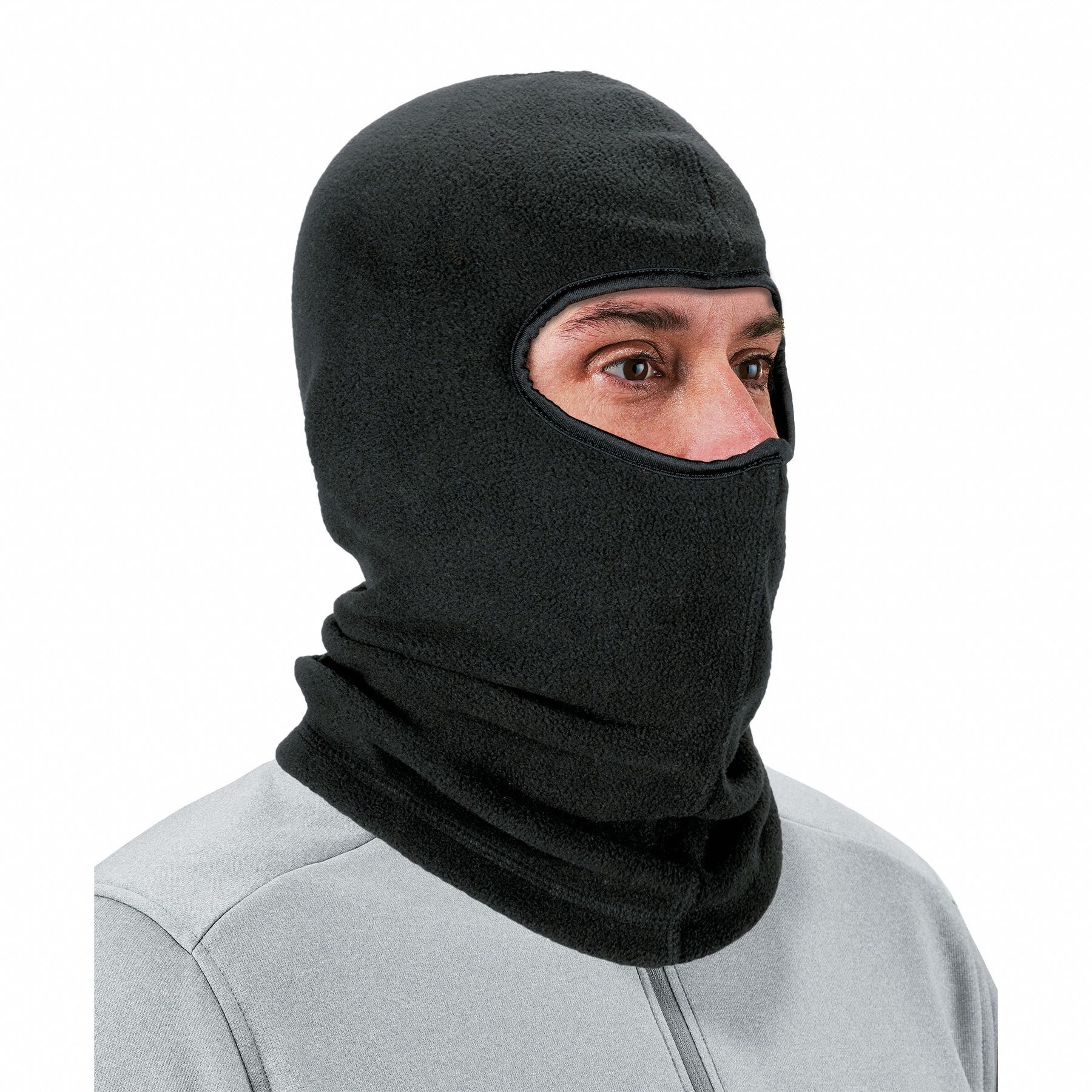 Balaclava: Fleece Mask, Black, Universal, Balaclava, Polyester, Head/Neck