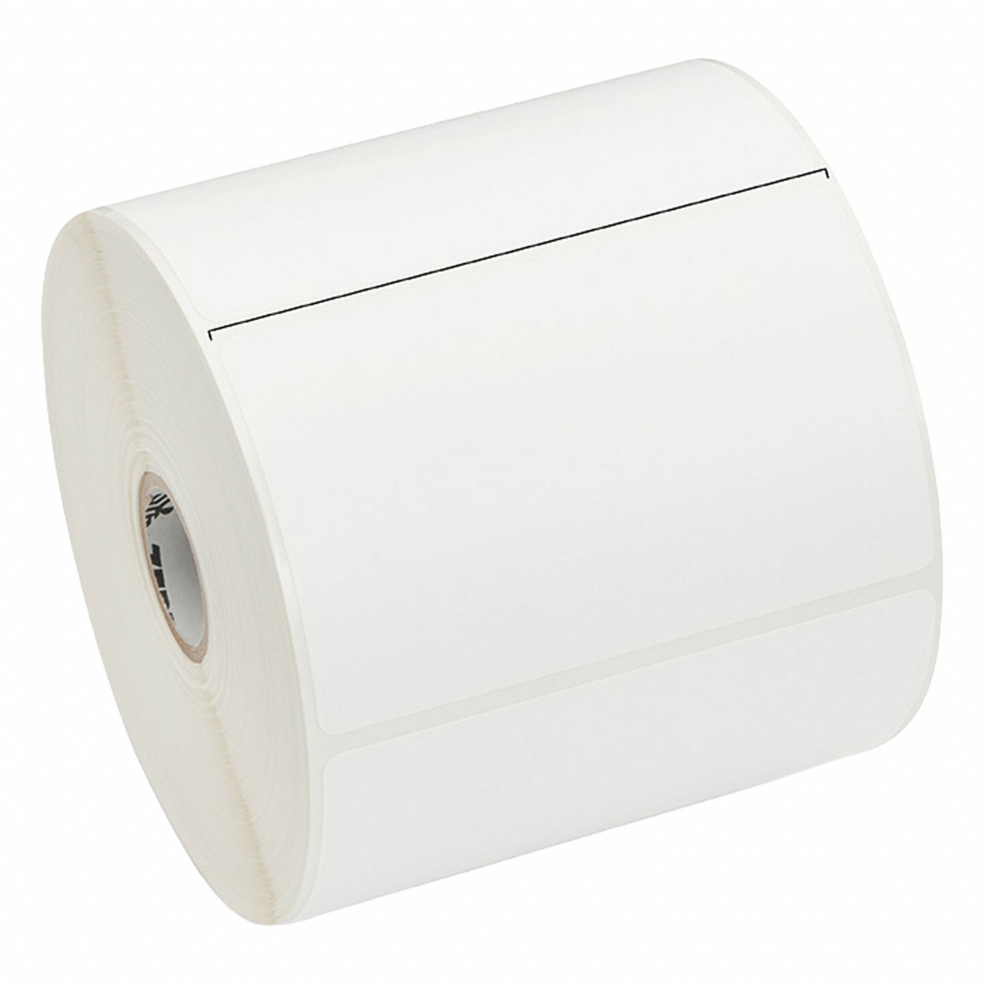 ZEBRA, 4 in Label Wd, 2 1/2 in Label Ht, Barcode Printer Labels ...