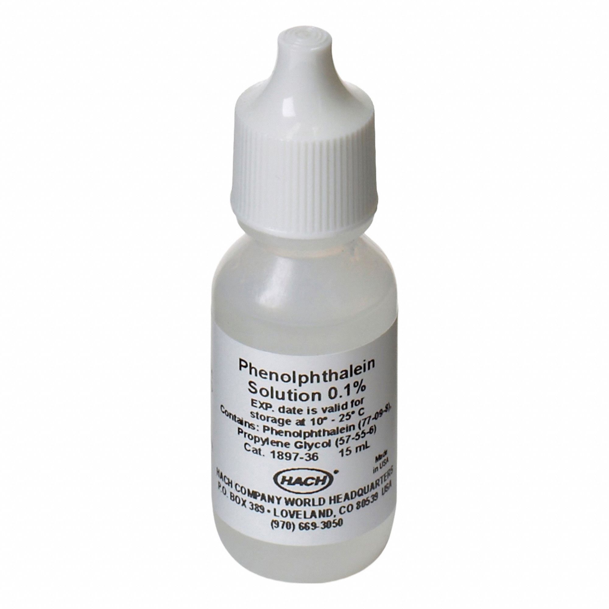 Phenolphthalein Indicator Solution 15 mL
