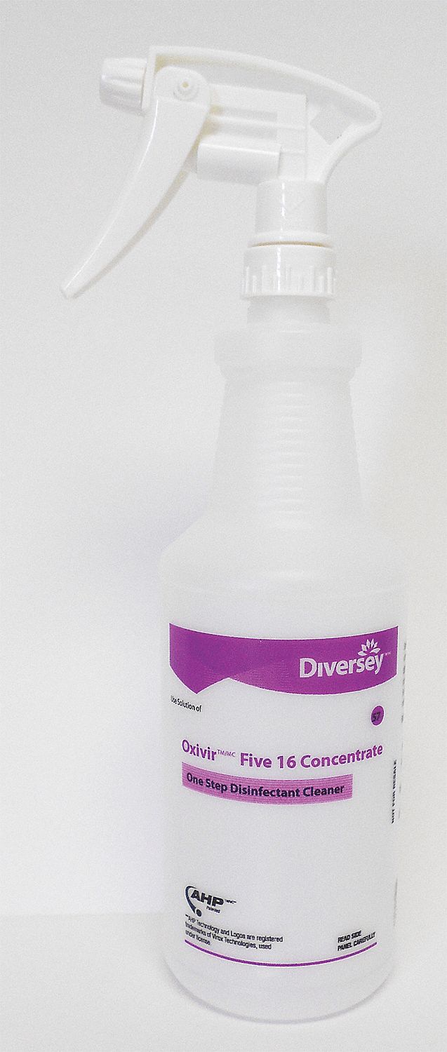 Trigger Spray Bottle: 32 oz Container Capacity, Mist/Stream, White, White, 12 PK