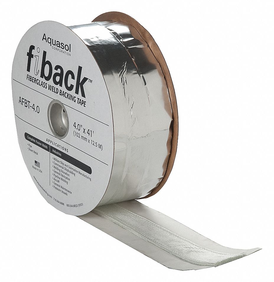 Fiberglass Backing Tape,4 x 41 Ft.