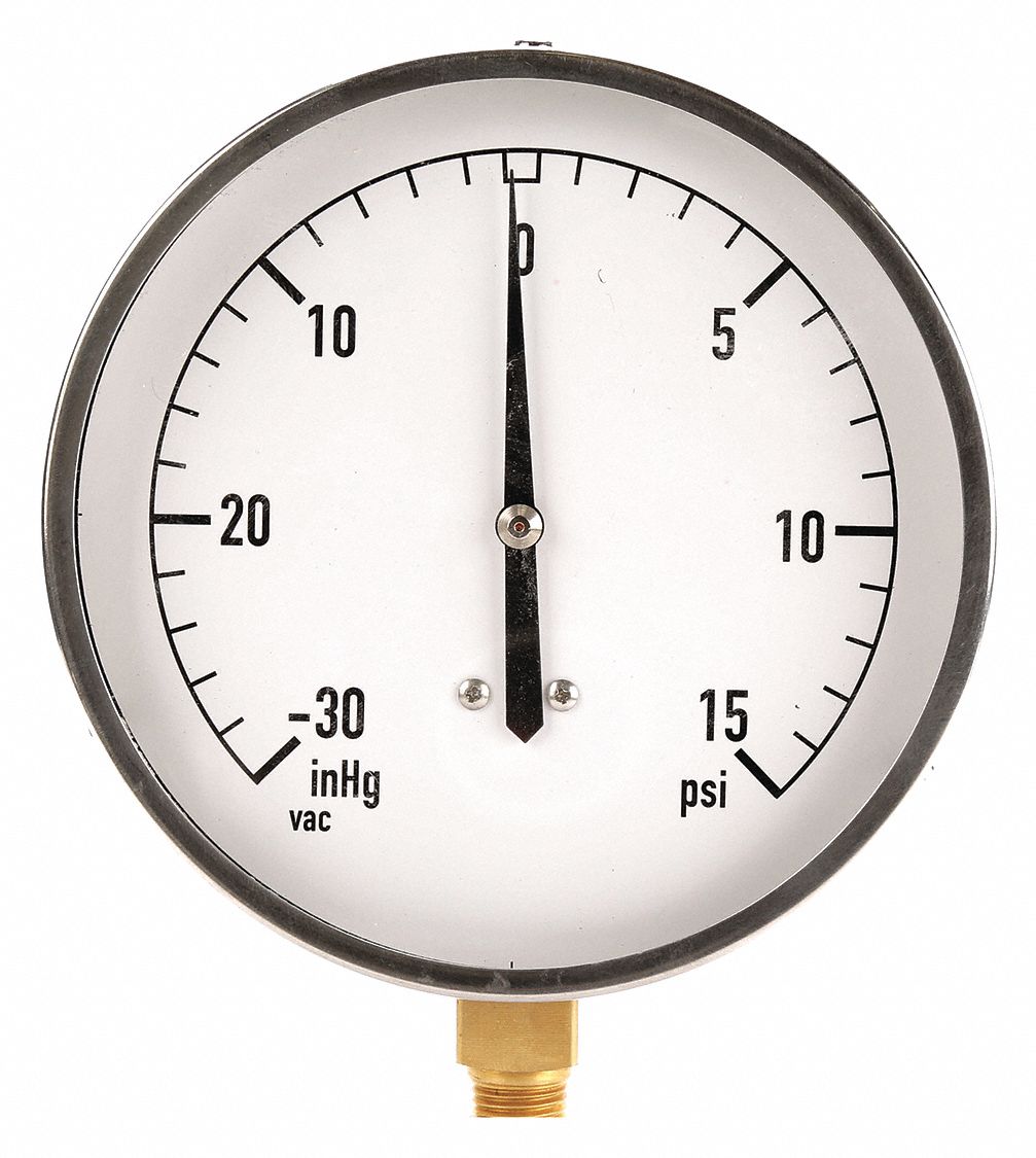 GRAINGER APPROVED Compound Gauge 18C74018C740 Grainger