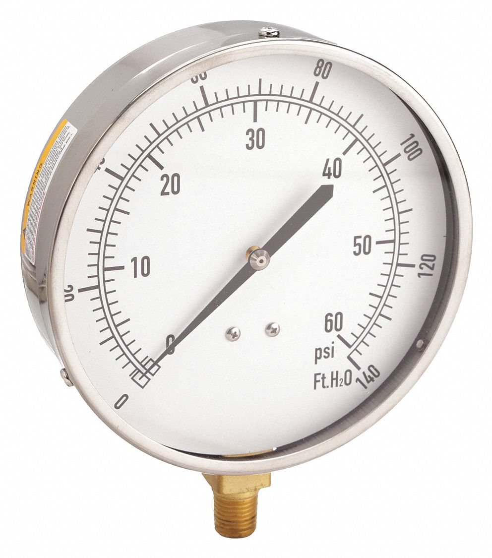 GAUGE,ALTITUDE,4 1/2 IN,60 PSI/140F