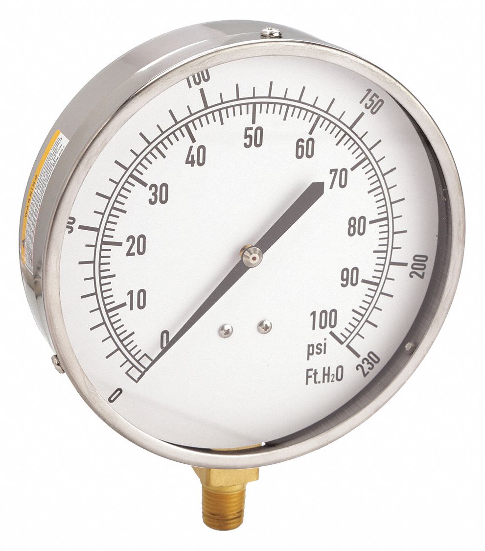 GAUGE,ALTITUDE,4 1/2 IN,100PSI/230F