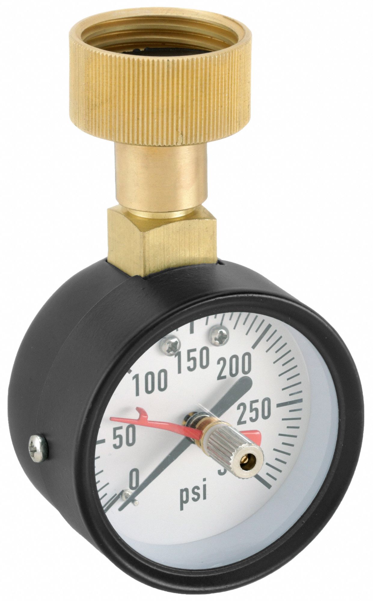 PRESSURE GAUGE,WATER TEST,0 TO 300