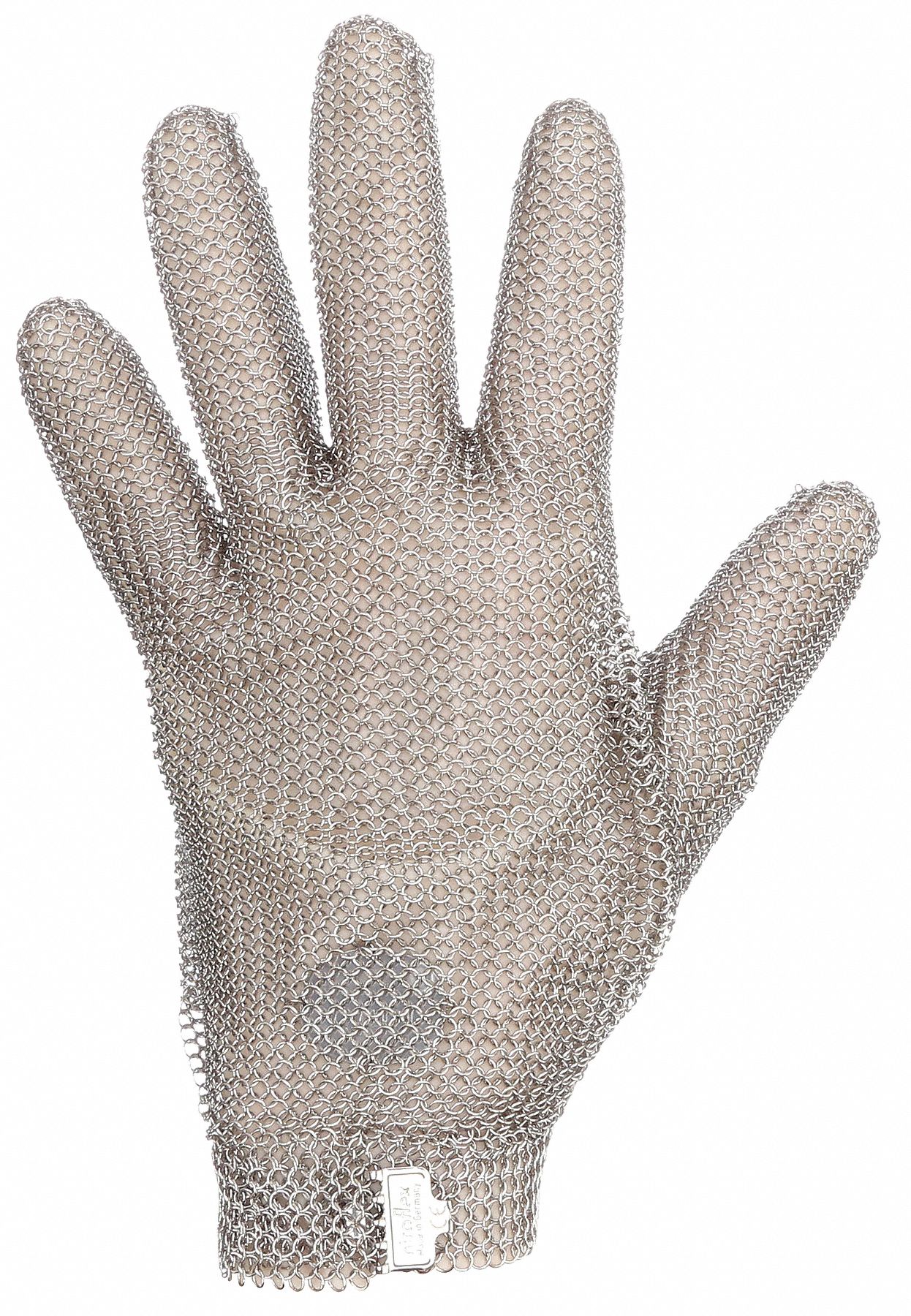 CHAINMAIL CUT-RESISTANT GLOVE, XL/10, XL, WRIST, STAINLESS STEEL, STAINLESS STEEL