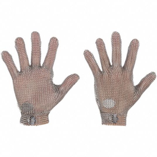 stainless steel - cut-resistant glove - XS - 6