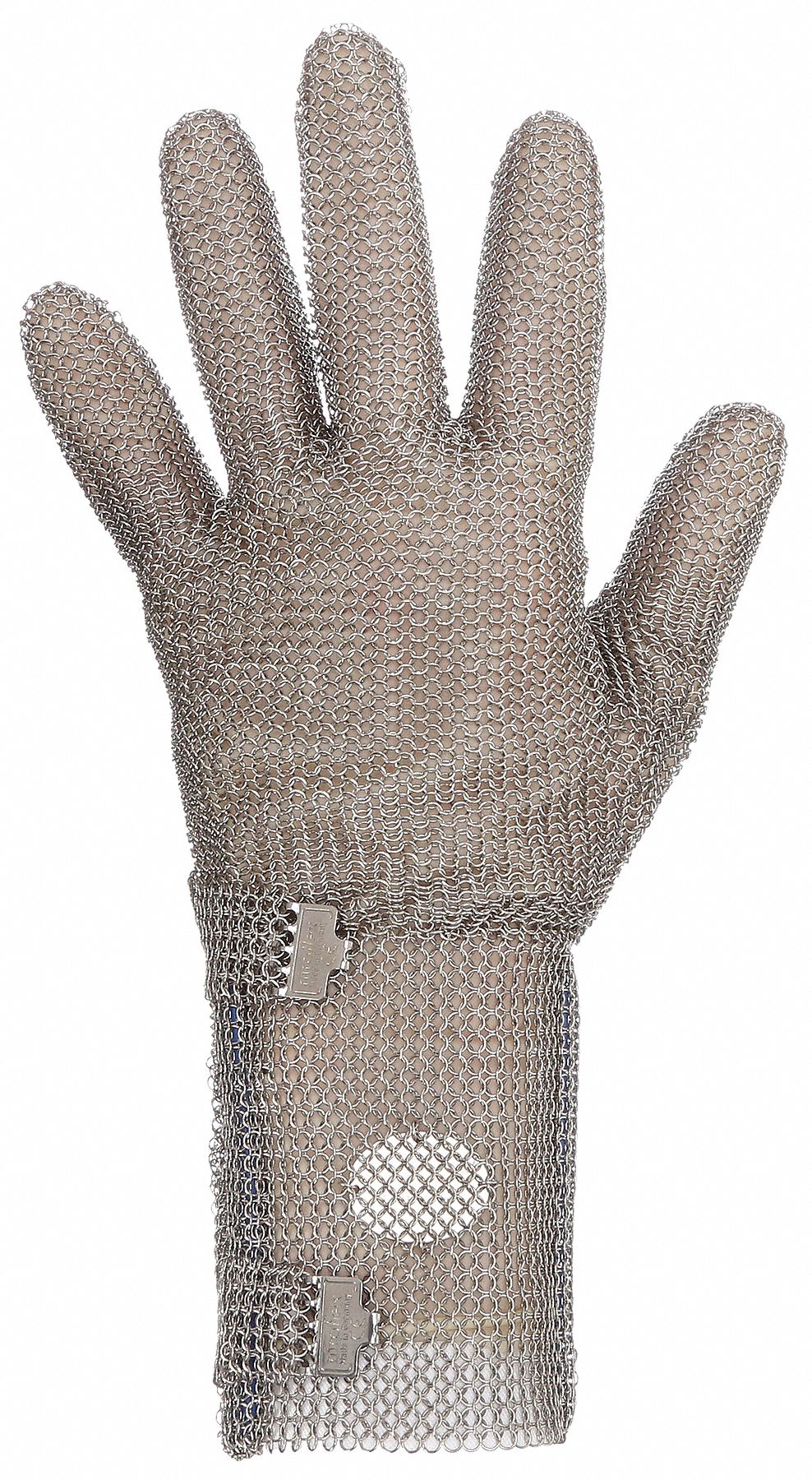 NIROFLEX USA, L, Extended Wrist, Chainmail Cut-Resistant Glove,L/9 ...