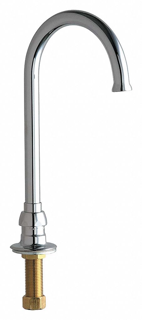 Chicago Faucets Deck Mounted Spout Gooseneck 1 5 Gp Faucet