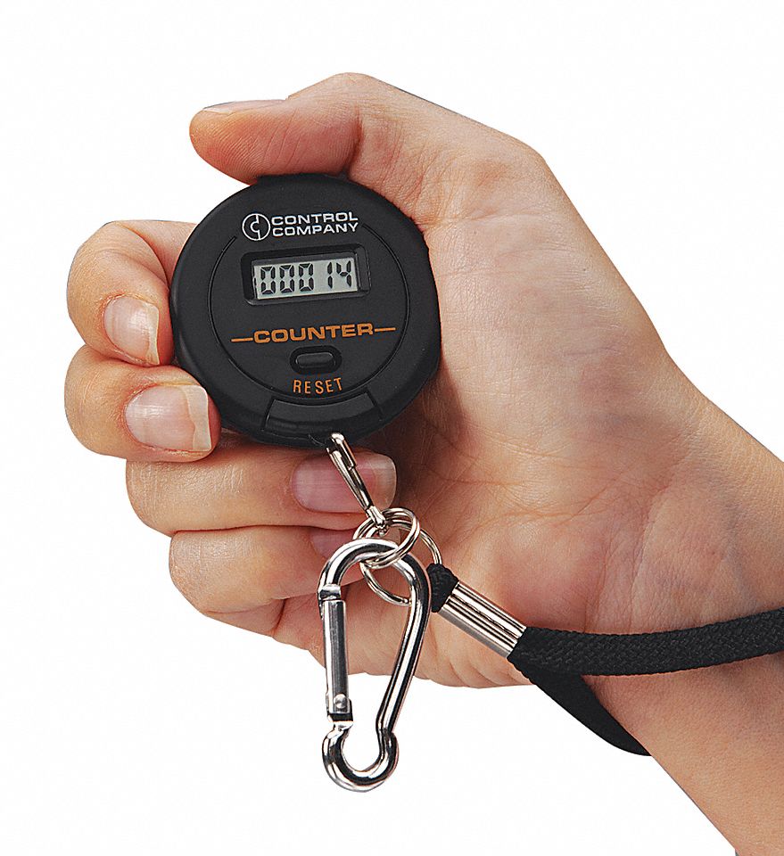 DIGITAL COUNTER,KEY CHAIN,1-7/8 IN.