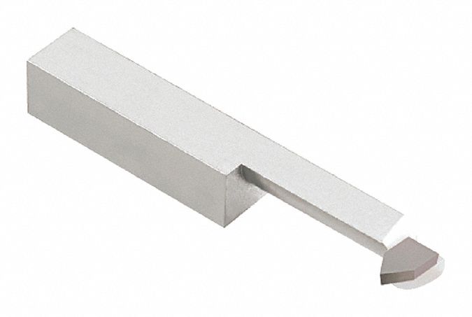 Single-Point Tool Bit: IDLT Tool Bit Style, 1/2 in Shank Wd, 1/2 in Shank Ht, Carbide