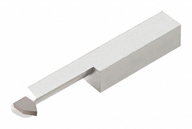 Single-Point Tool Bit: IDRT Tool Bit Style, 1/2 in Shank Wd, 1/2 in Shank Ht, Carbide