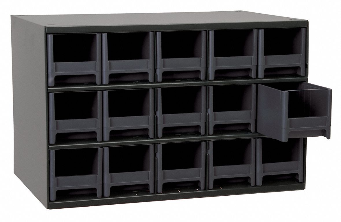AKROMILS Drawer Bin 17 in x 11 in x 11 in, 15 Drawers