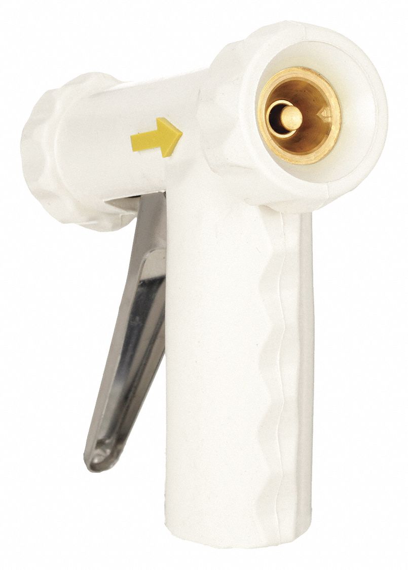 Spray Nozzle: 3/4 in Connection Size, FGHT, Brass/Stainless Steel, 5 1/4 in Overall Lg