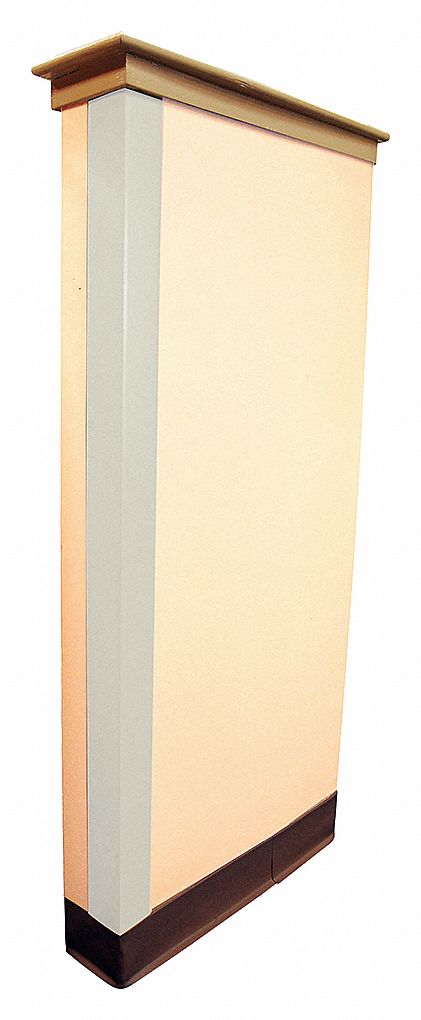 CORNER GUARD,ALMOND,2.5X48BULLNOSE,