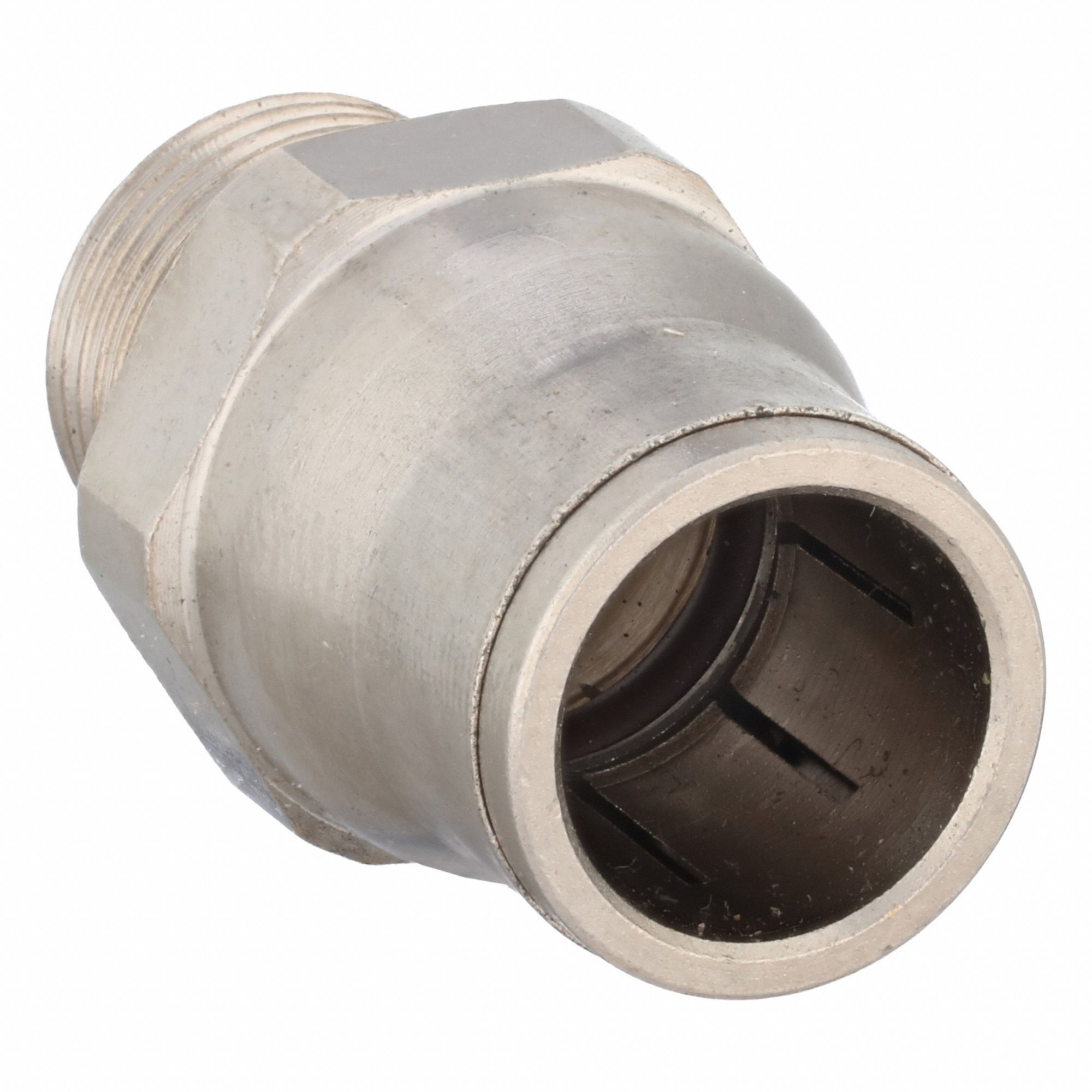 LEGRIS, Straight, 14 mm OD x 3/8 in Pipe Size, Push-Fit Adapter Fitting ...