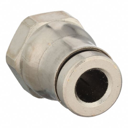 LEGRIS, Straight, 4 mm OD x 5 mm Pipe Size, Push-Fit Adapter Fitting ...