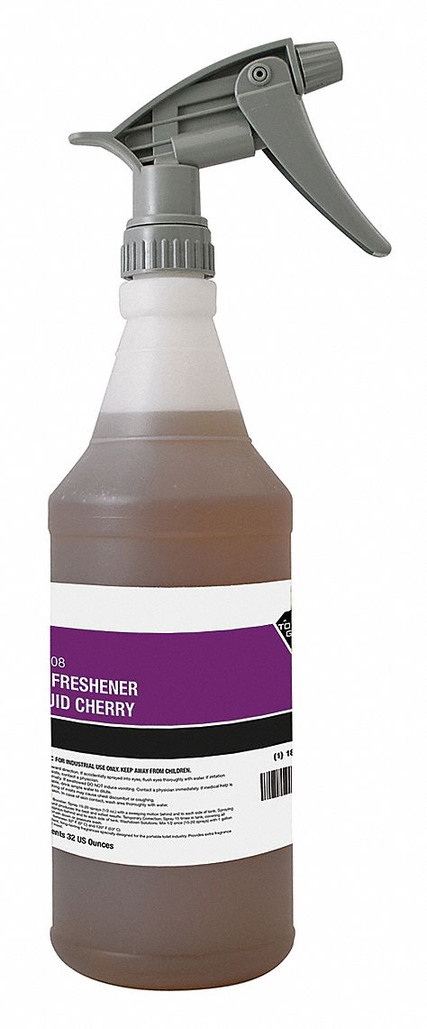 Air Freshener: Trigger Spray Bottle, 32 oz Container Size, Liquid, Ready to Use, Cherry