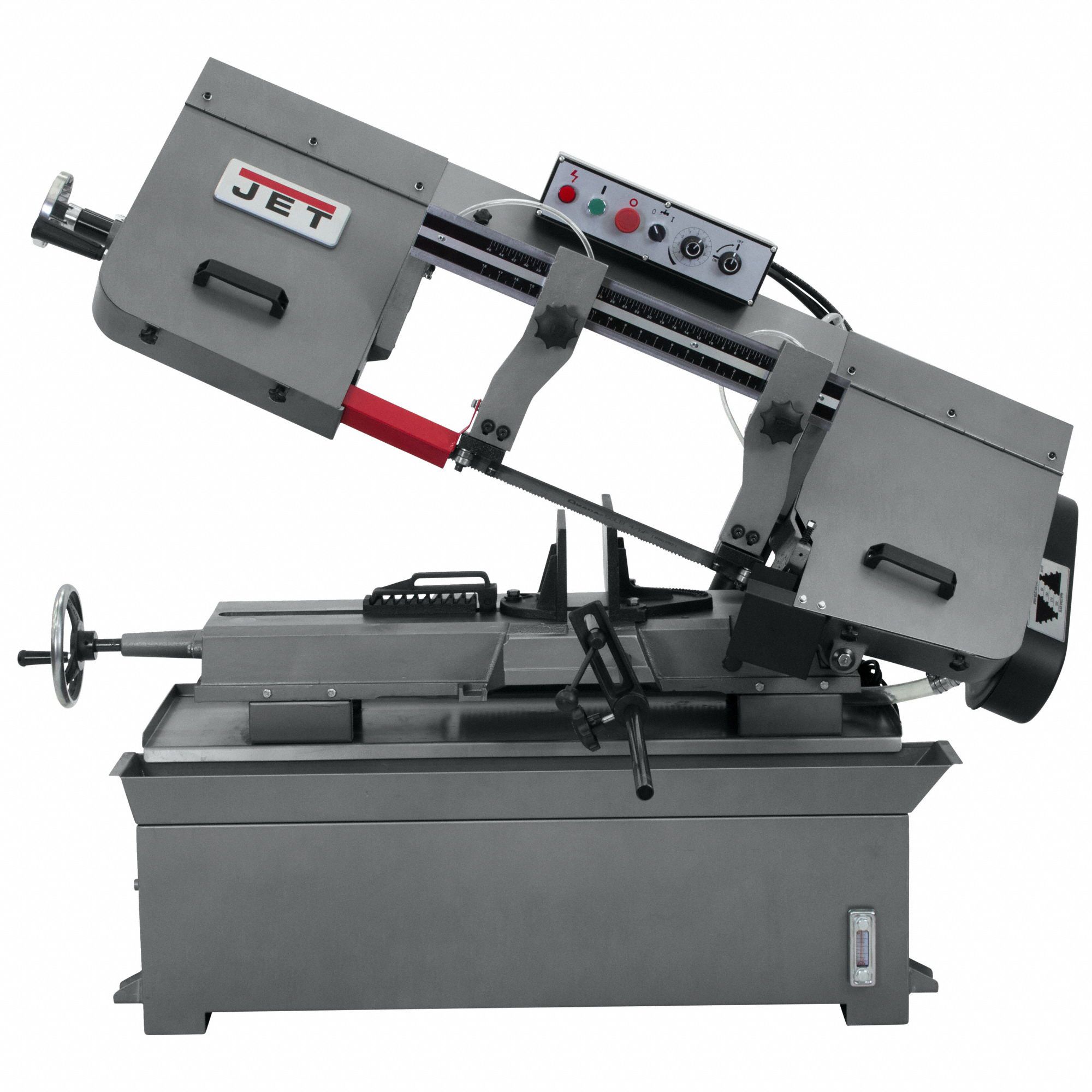 JET Band Saw: 10 in x 16 in/6 1/2 in x 18 in, 82 to 330, 45° , 90°, 15. ...