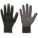 COATED GLOVES, S (6), ANSI CUT LEVEL A4, PALM DIPPED, PUR, SMOOTH, BLACK