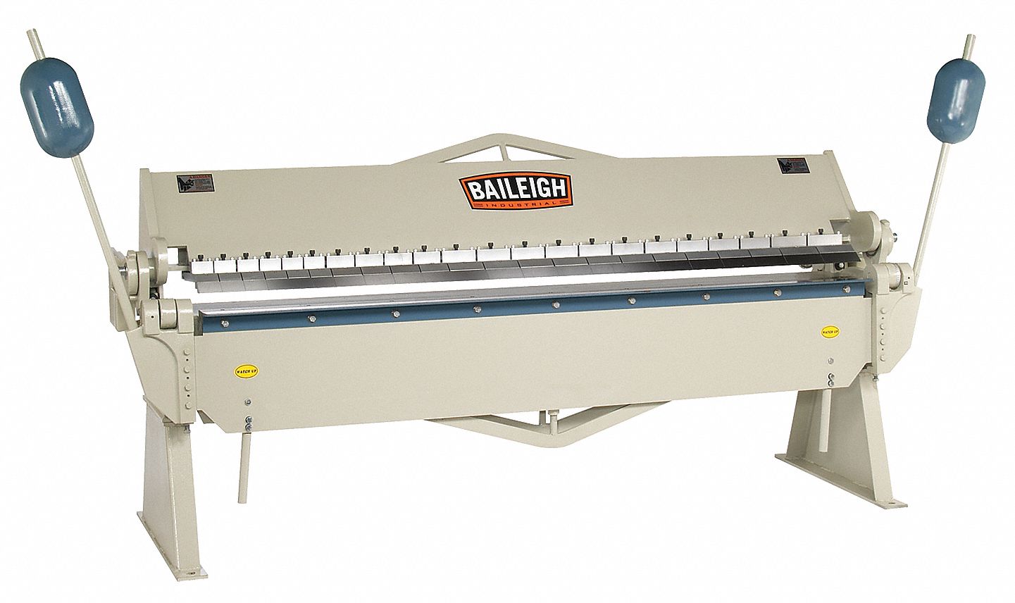 BAILEIGH INDUSTRIAL Manual Box And Pan Brake, 96 In 18F316BB9612