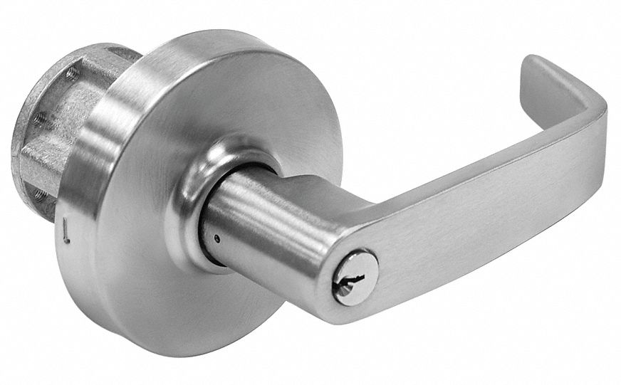 SARGENT Night Latch Key Retracts Latchbolt Thumbpiece Pull, 1, Painted