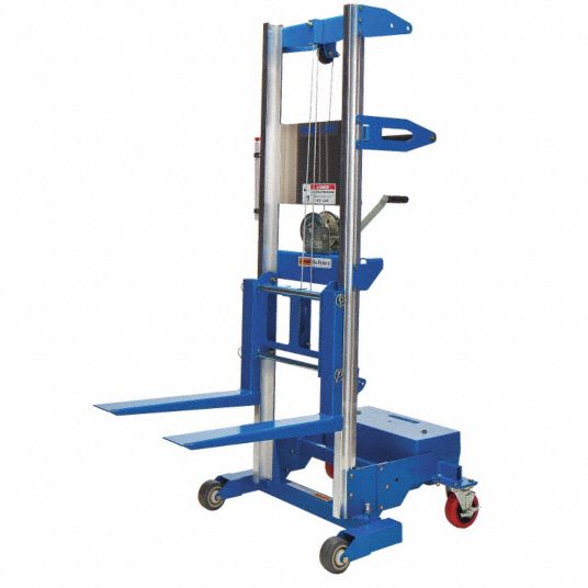 GENIE Manual Counterbalanced Stacker, 500 lb Load Capacity - 18F632|GL