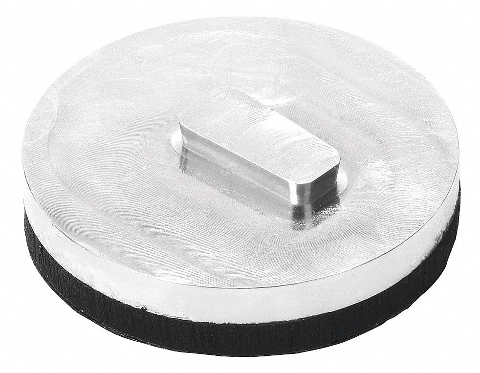 Resin Pad Adapter: Various Materials, PG 280, Hook-and-Loop, 11 in Disc Dia