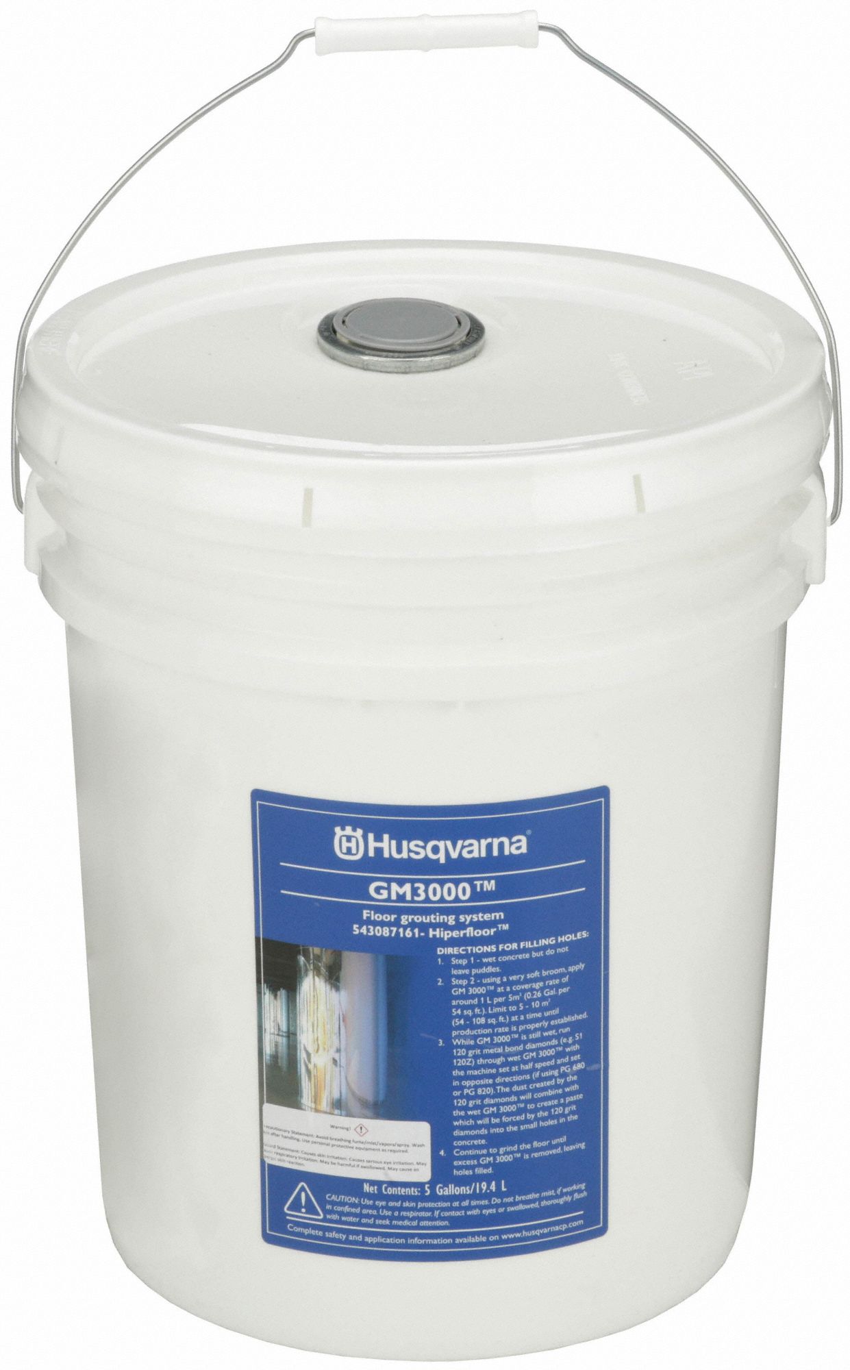 Grouting System: Various Materials, 5 gal_20 L Chemical Volume